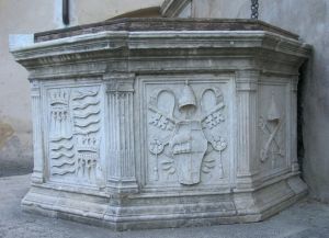 Il pozzo del cortile di Alessandro VI
