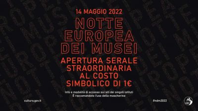locandina Notte Europea dei Musei 2022